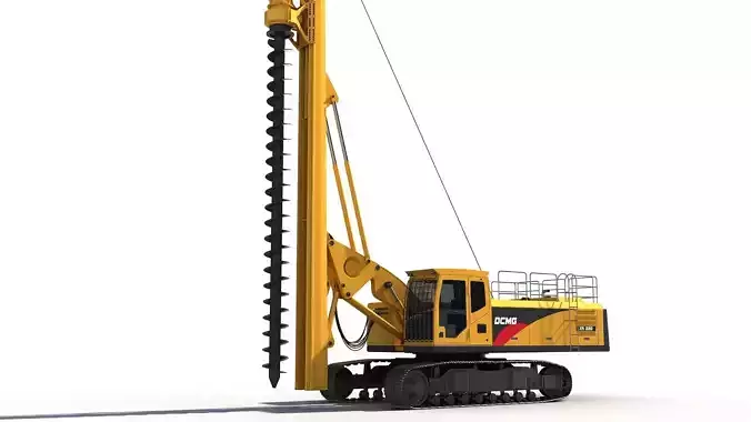 Spiral Drilling Machine 3D model