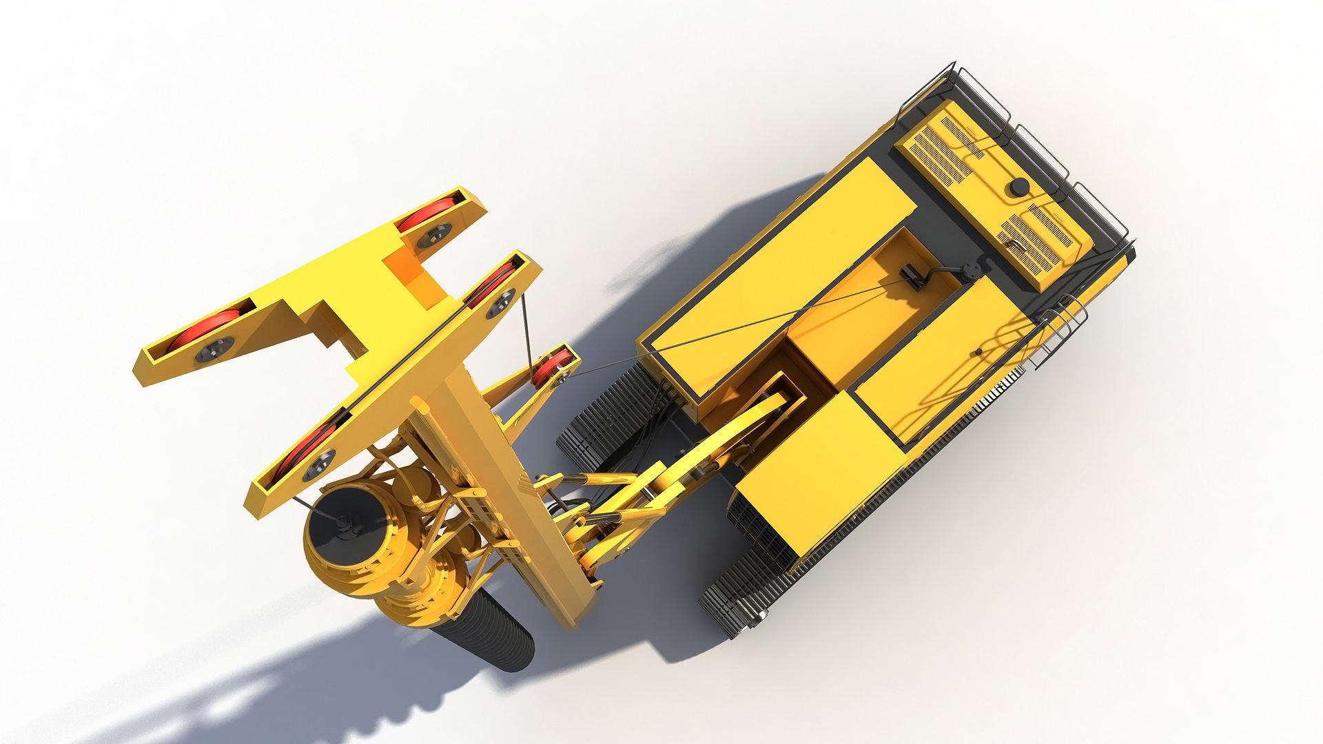 Spiral Drilling Machine 3D model_6