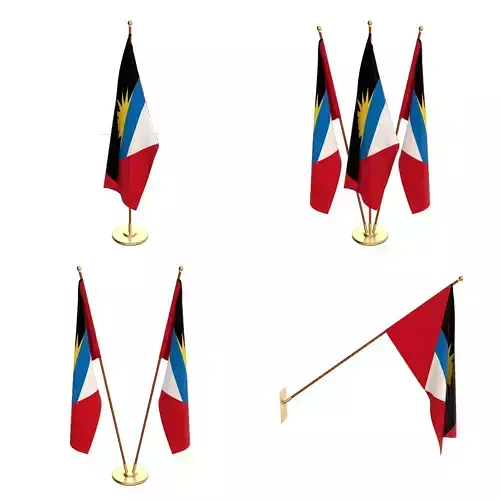 Antigua and Barbuda Flag Pack