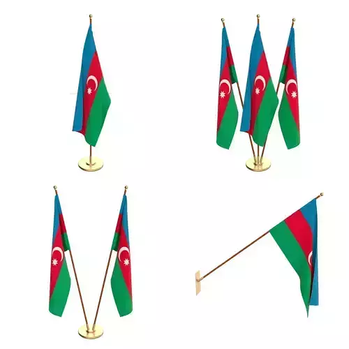 Azerbaijan Flag Pack