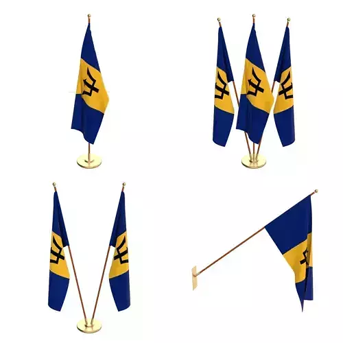 Barbados Flag Pack