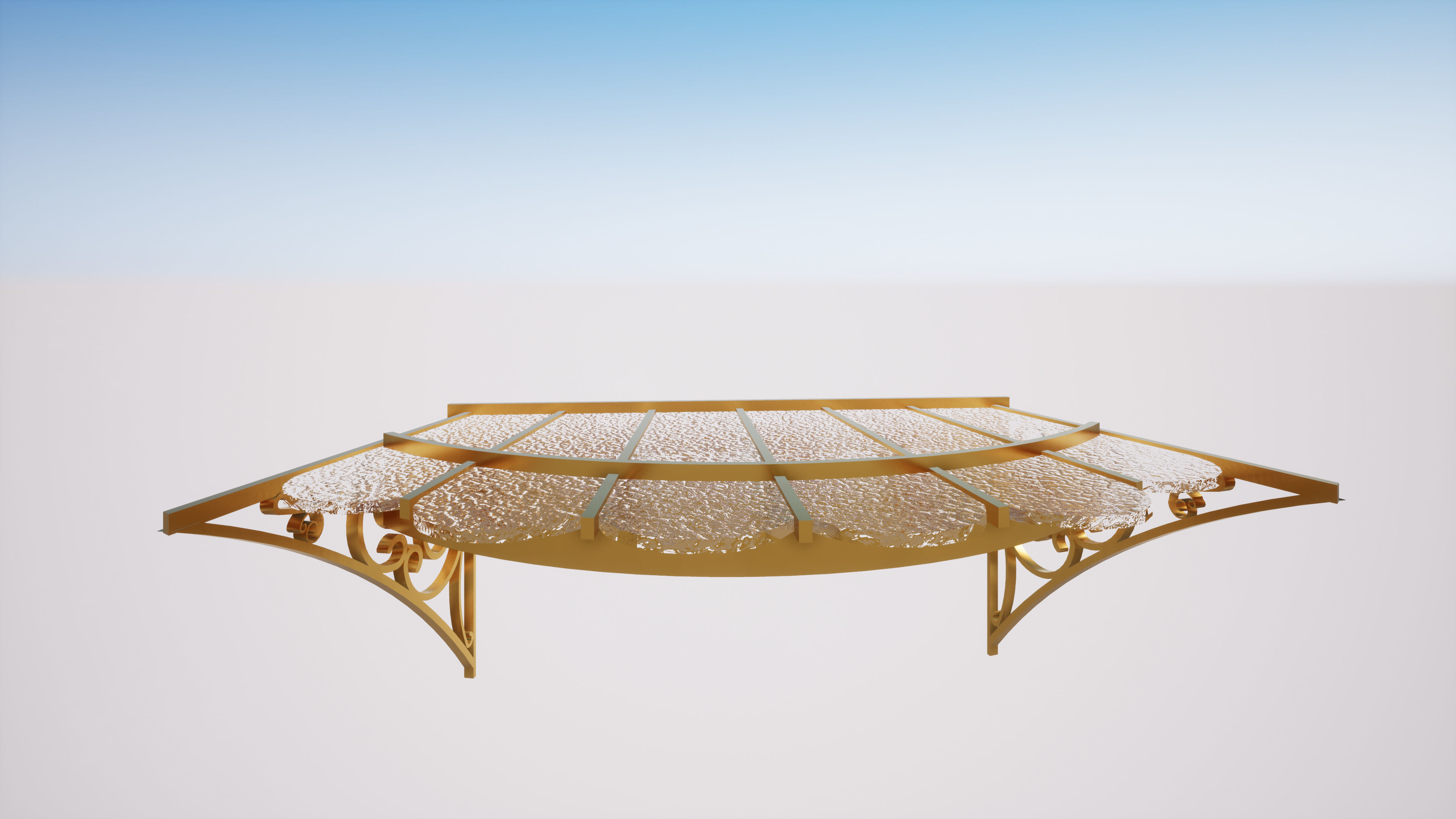 Haussmannian Entrance 3D model_3