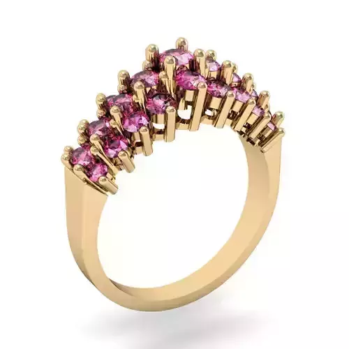 ring with gems