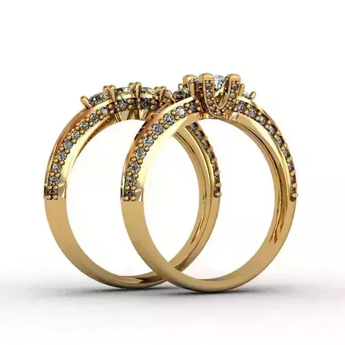 Diamond  Ring 3D print model