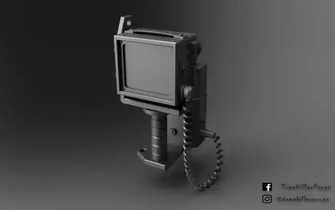 Alien Isolation Motion Tracker Scanner for Cosplay 3D print model