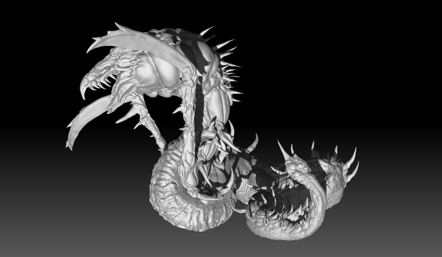 Sliver Queen MTG 3D print model_3