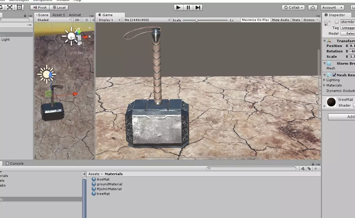 Mjolnir Free 3D model