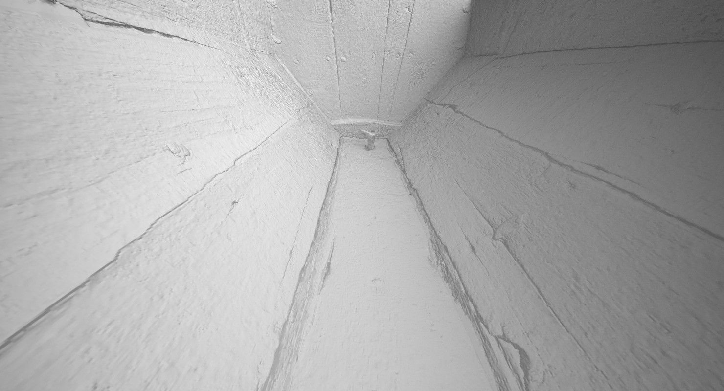 Old Wooden Cart Low-poly 3D model_9