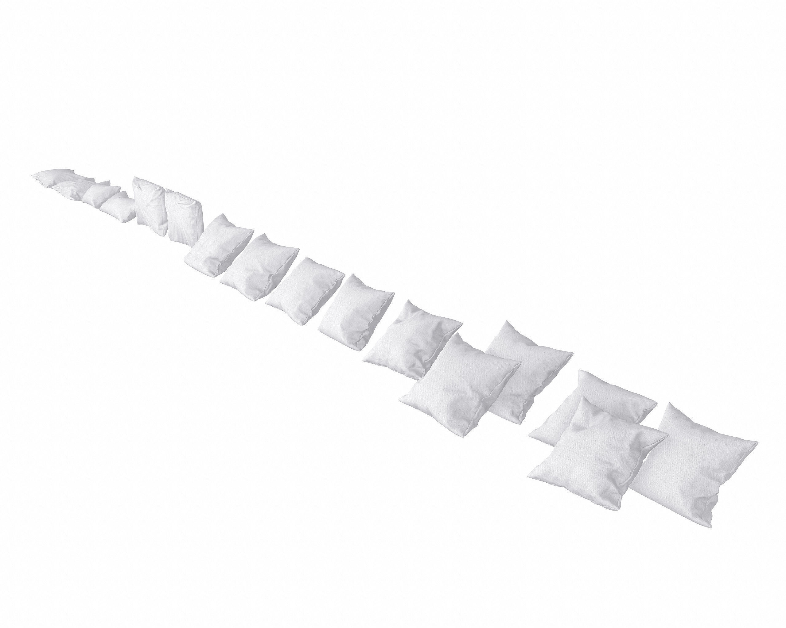 Solid Pillow SET 2 3D model_5