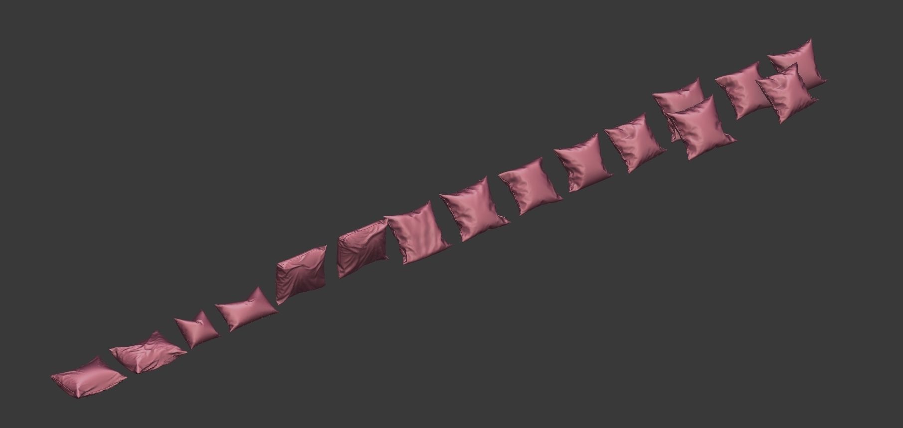 Solid Pillow SET 2 3D model_23