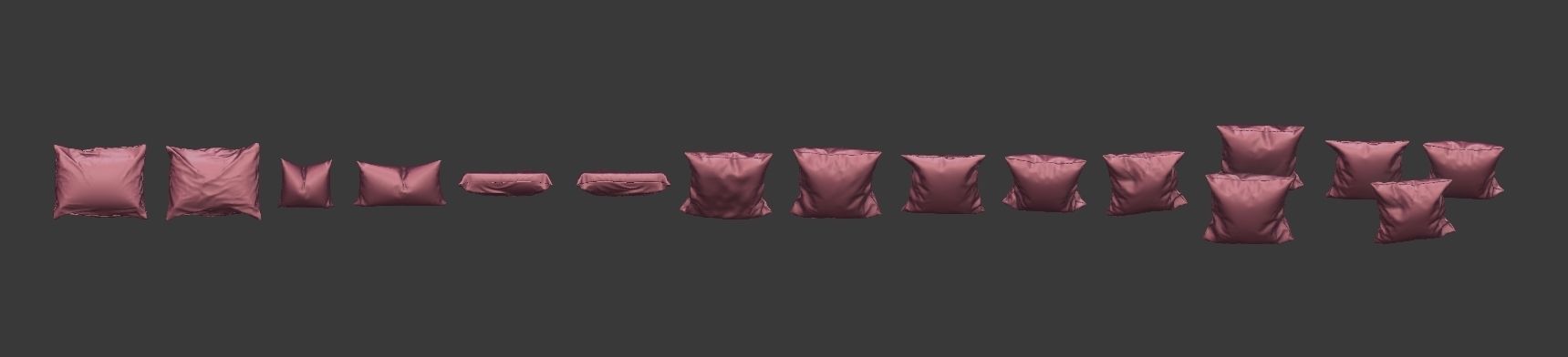 Solid Pillow SET 2 3D model_22