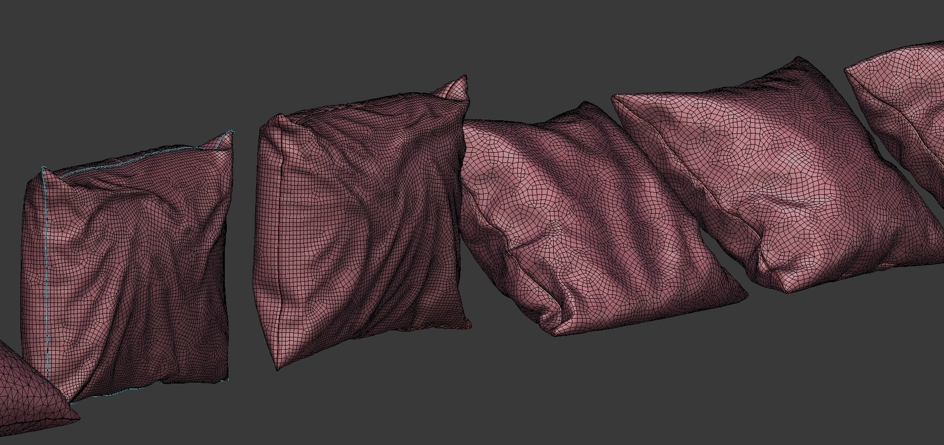 Solid Pillow SET 2 3D model_27