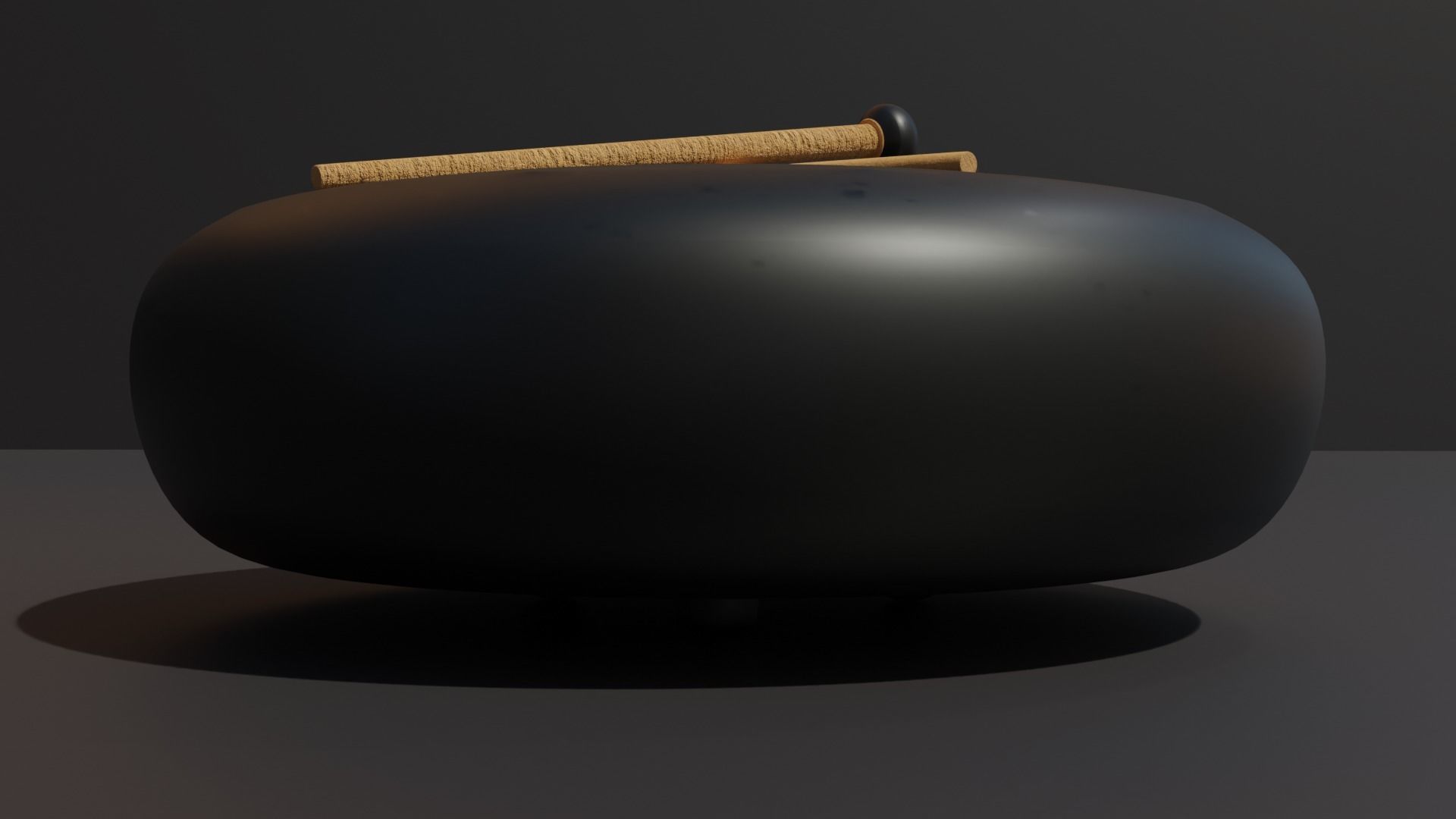 Steel Tongue Drum 3D model_1