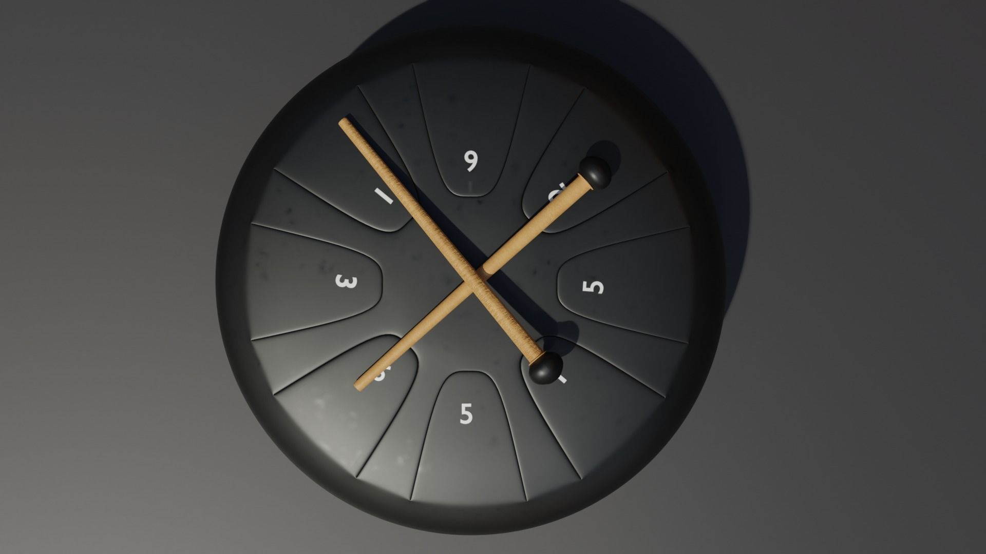 Steel Tongue Drum 3D model_8