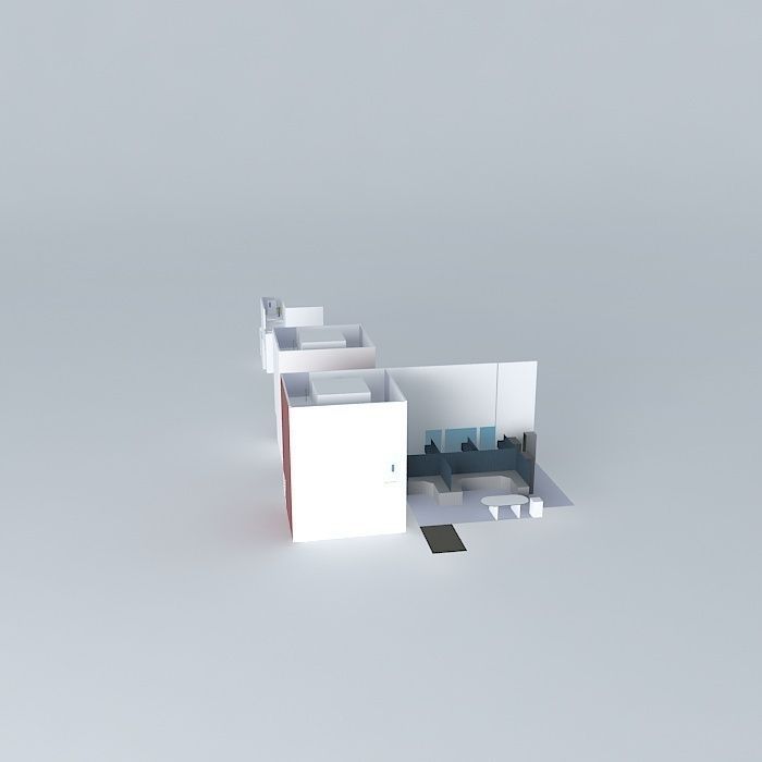 PRE-FAB OFFICE BUILDING COMPONENTS 3D model_2