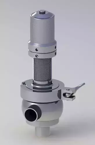 Valvula de Sobrepresion INOXPA - OVERFLOW VALVE 3D model