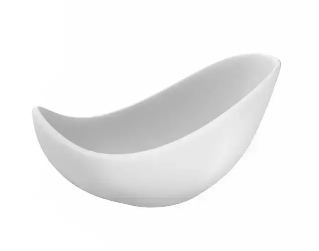 Designer White Bowl