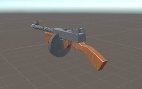 tommy gun  3D model_1