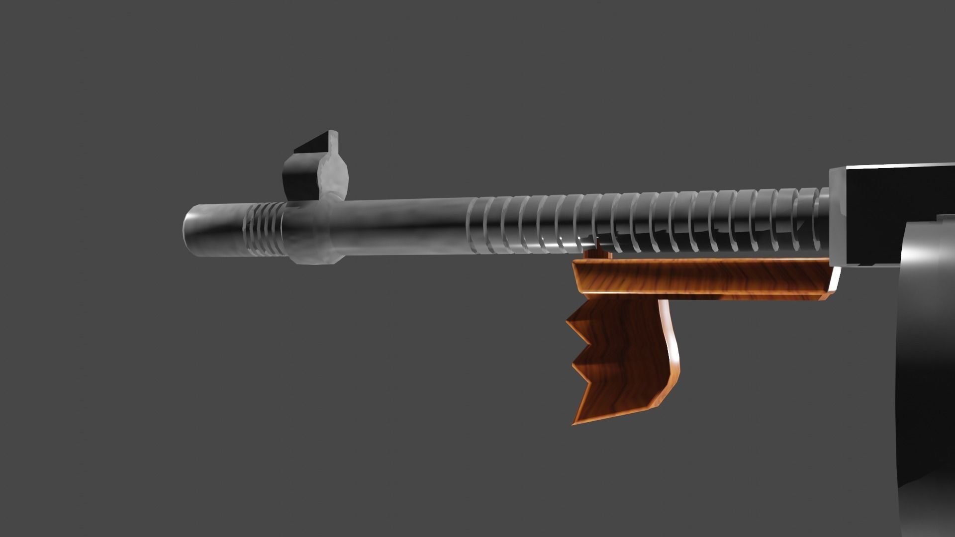 tommy gun  3D model_6