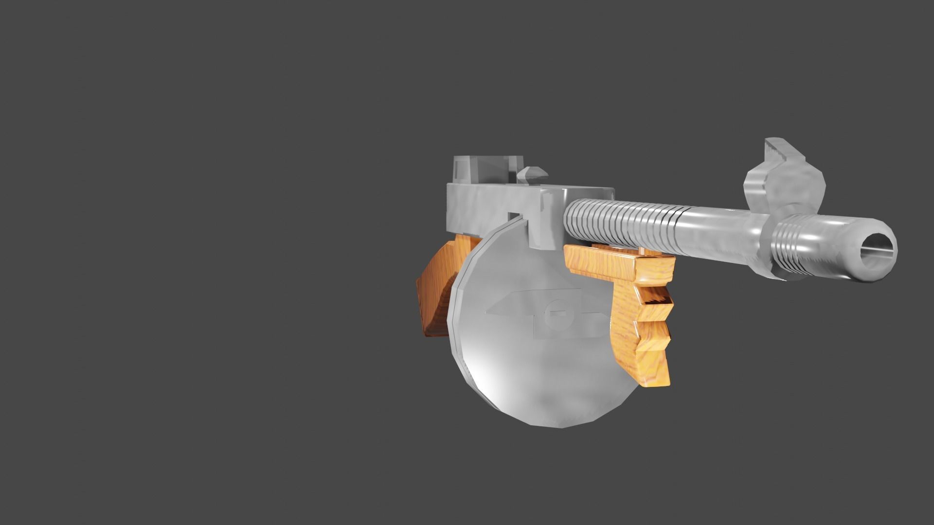 tommy gun  3D model_11