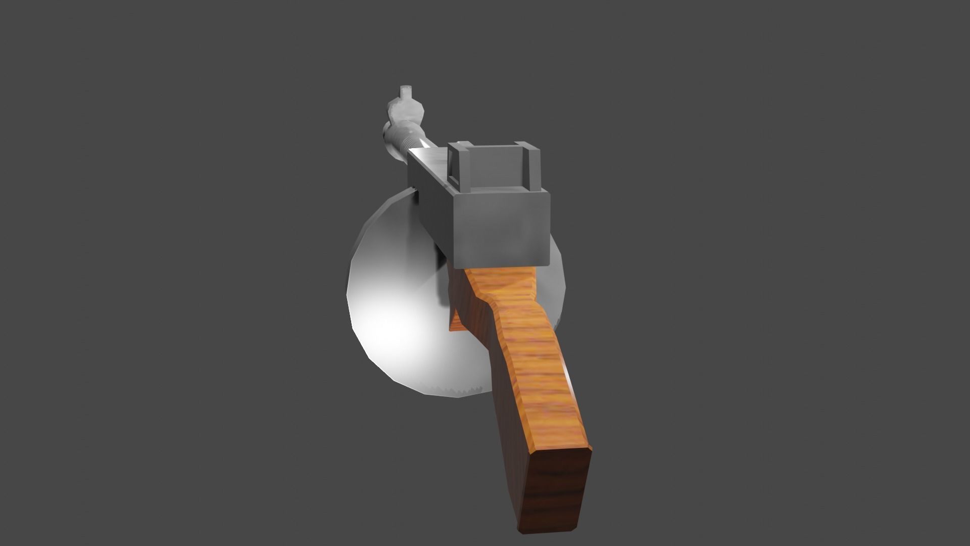 tommy gun  3D model_13