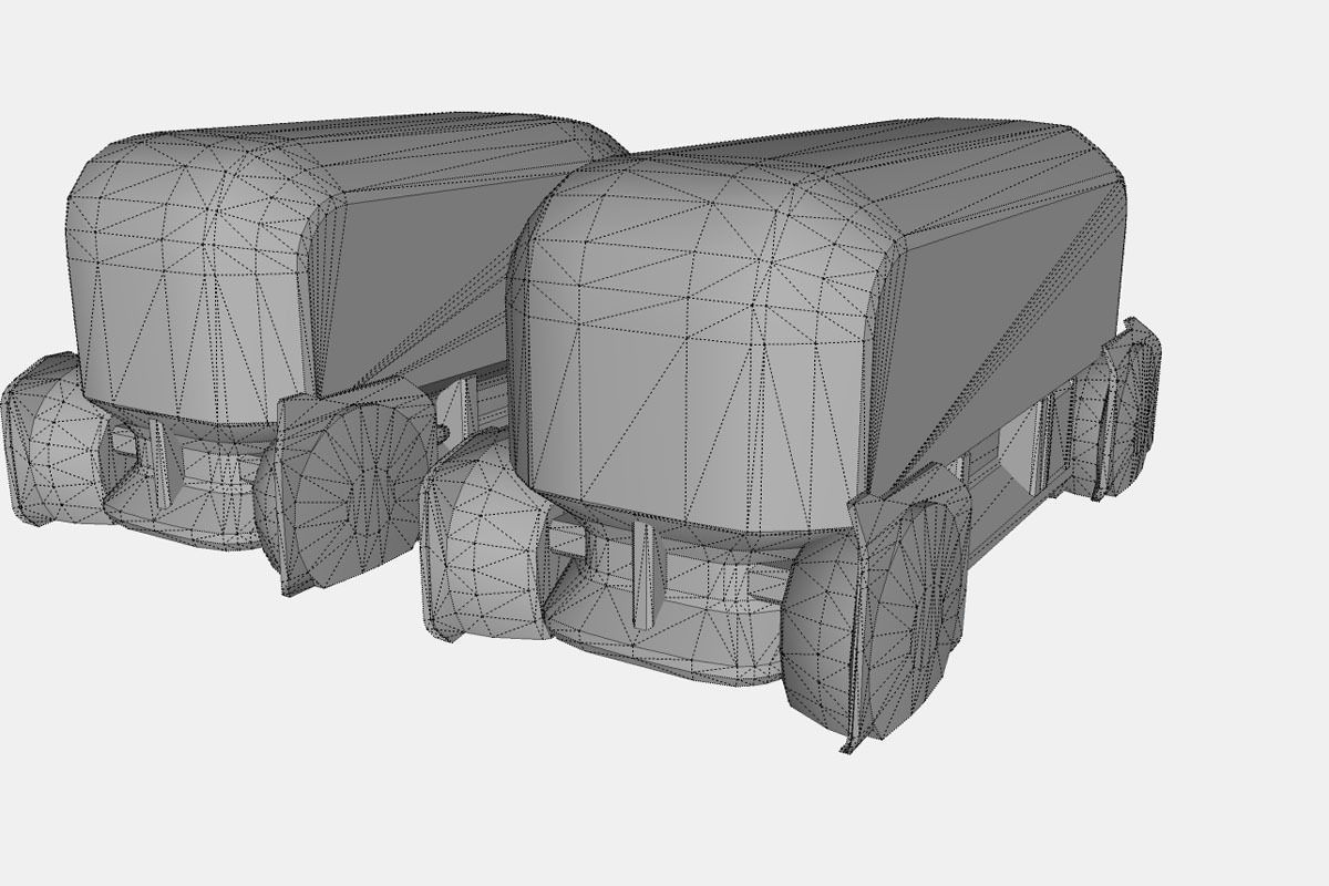 Renault EZ-PRO Concept Low-poly 3D model_19