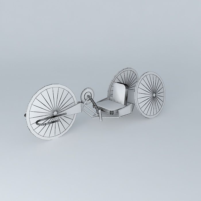 HANDCYCLE MODEL FOR WOUNDED WARRIOR PROJECT 3D model_4