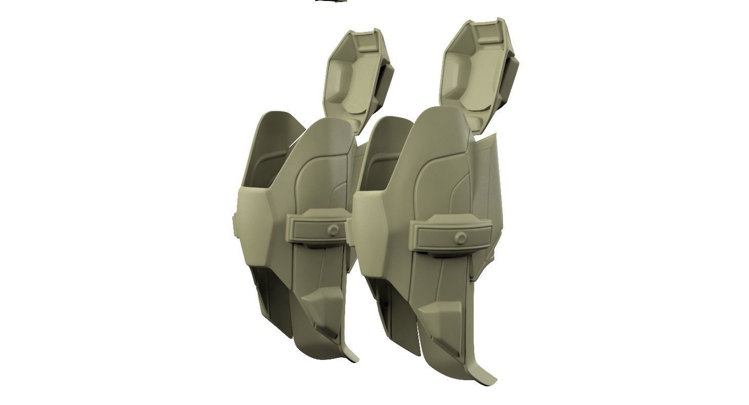 Halo 4 armor 3D print model_2