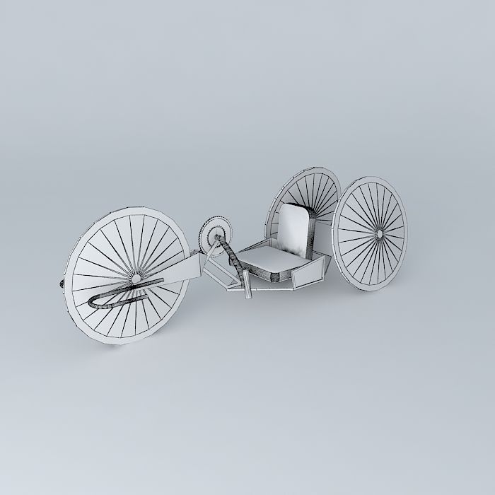 HANDCYCLE MODEL FOR WOUNDED WARRIOR PROJECT 3D model_4