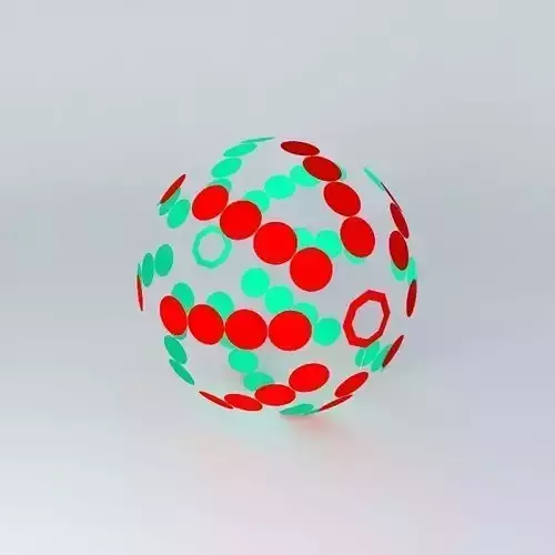 ODDBALL sphere with dots