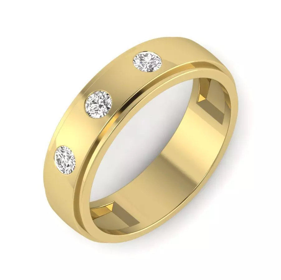 Women ring 3dm render detail 3D print model 3D print model_0