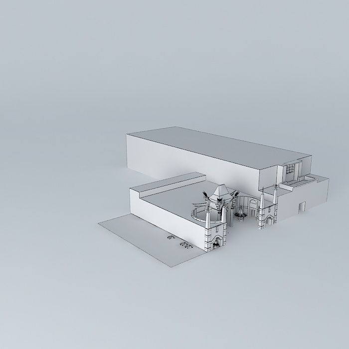 GRAUMANS CHINESE THEATRE 3D model_3