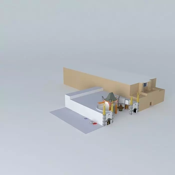 GRAUMANS CHINESE THEATRE 3D model_0