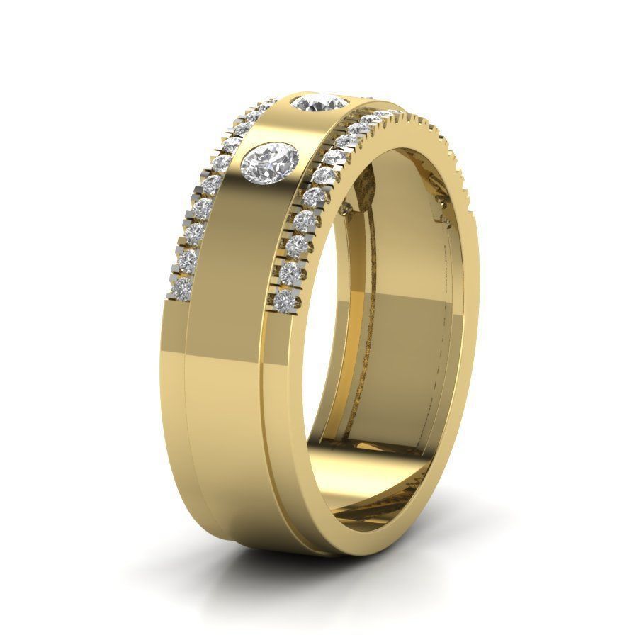 Women ring 3dm render detail 3D print model 3D print model_3