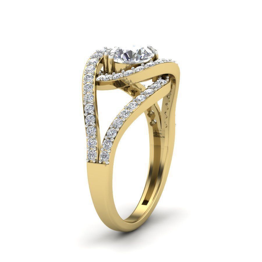 Women ring 3dm render detail 3D print model 3D print model_3