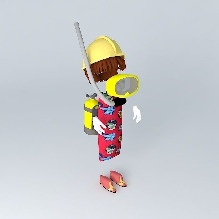 FLUFF PILLOW MODEL 1 3D model
