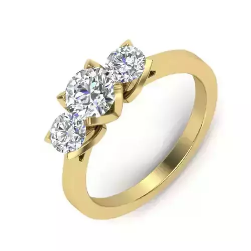 Women ring 3dm render detail 3D print model