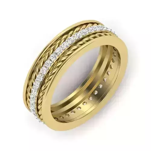 Women ring 3dm render detail 3D print model