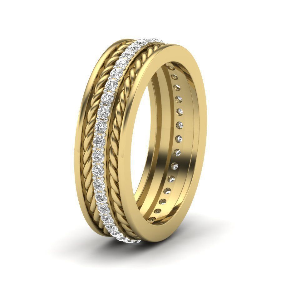 Women ring 3dm render detail 3D print model 3D print model_3