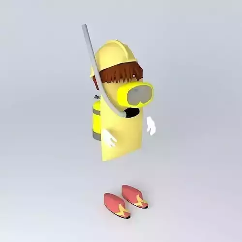 PILLOW FLUFF W/ NEW FEET