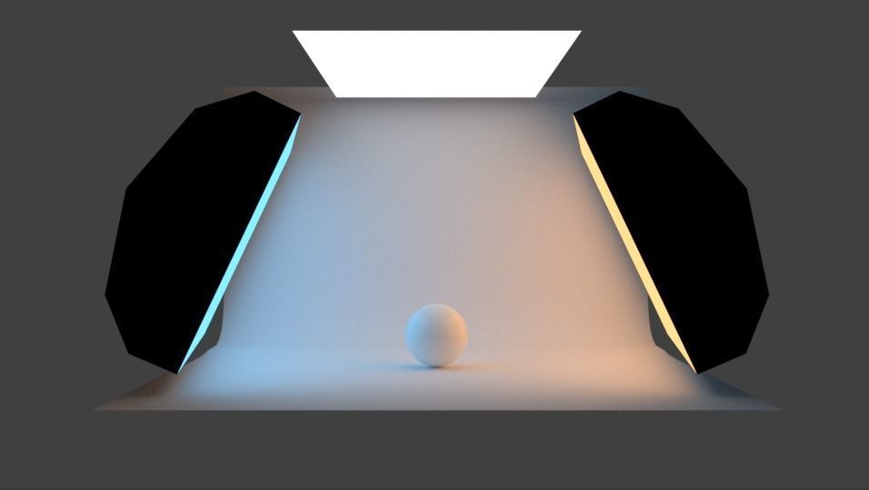 Fire and Ice  Free low-poly 3D model_1