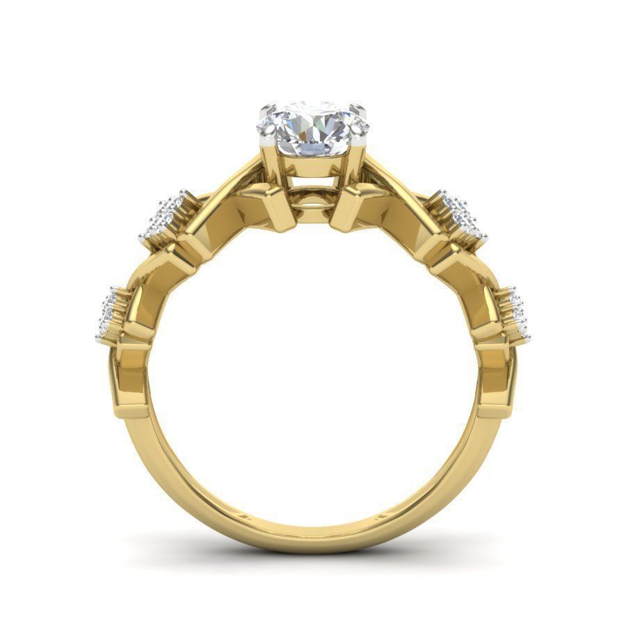 Women ring 3dm render detail 3D print model 3D print model_2