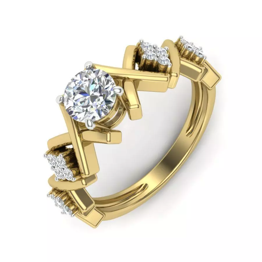 Women ring 3dm render detail 3D print model 3D print model_0