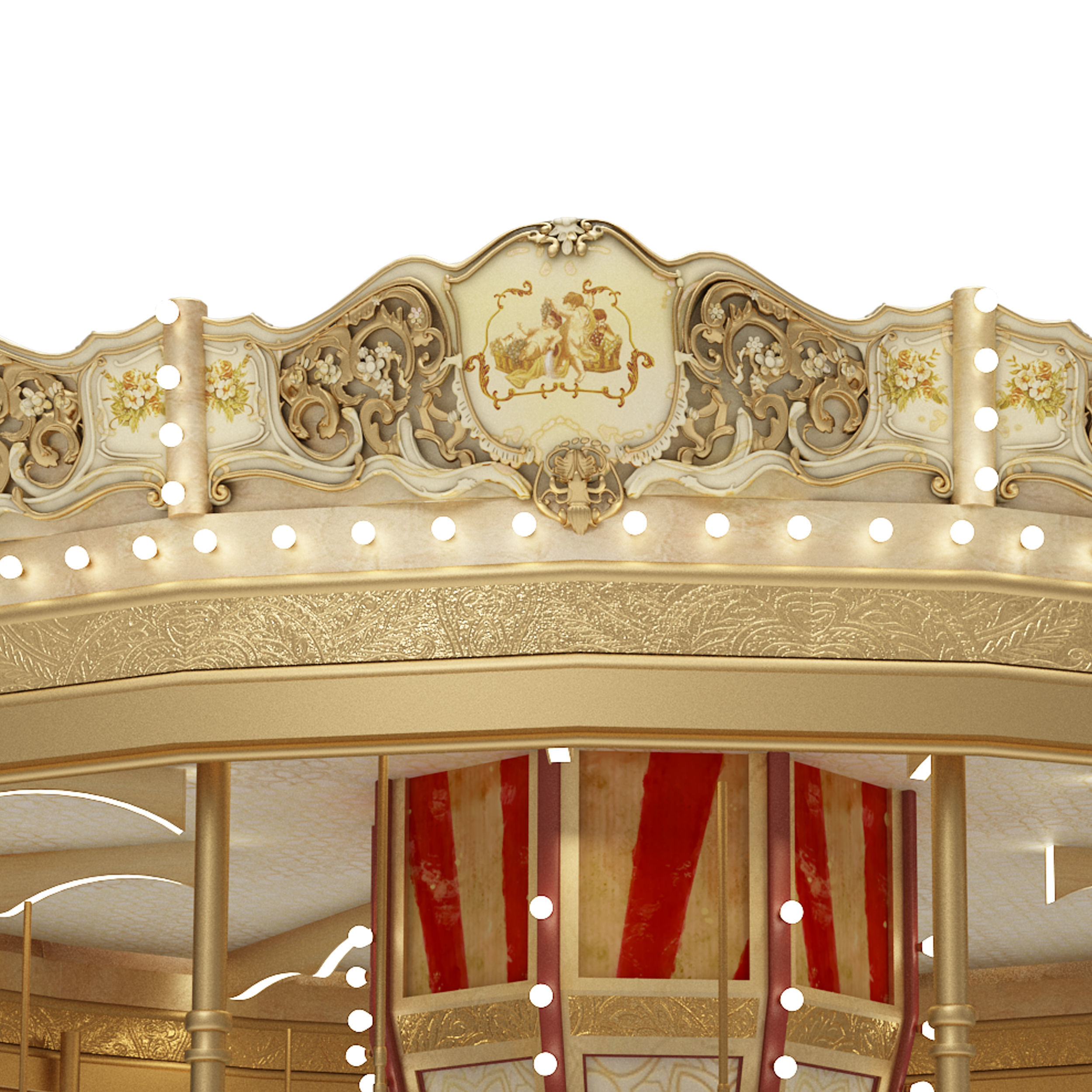 Carousel 3D print model_13