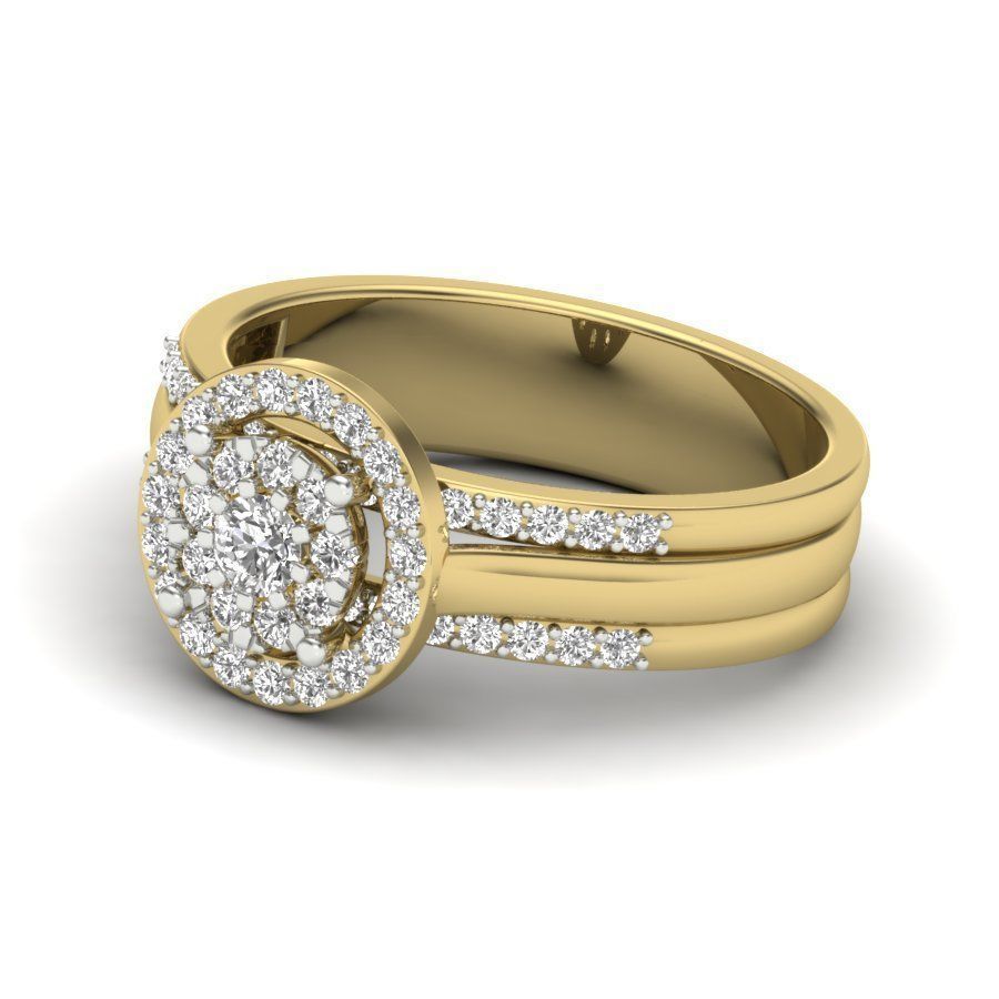 Women ring 3dm render detail 3D print model 3D print model_4