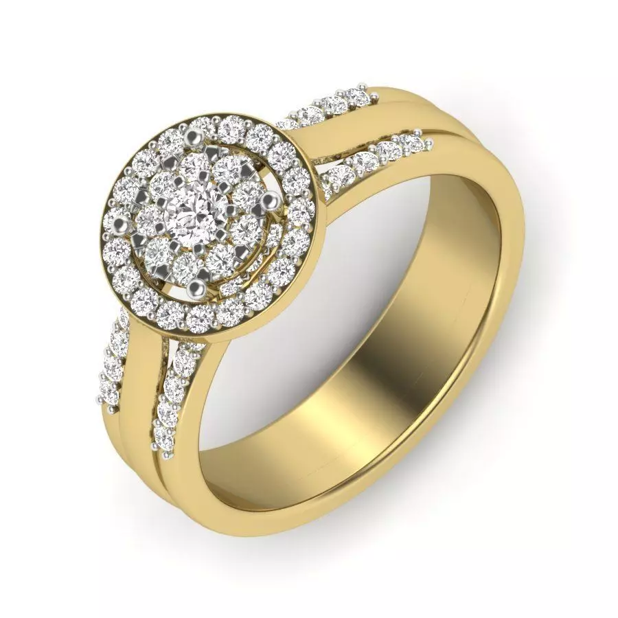 Women ring 3dm render detail 3D print model 3D print model_0