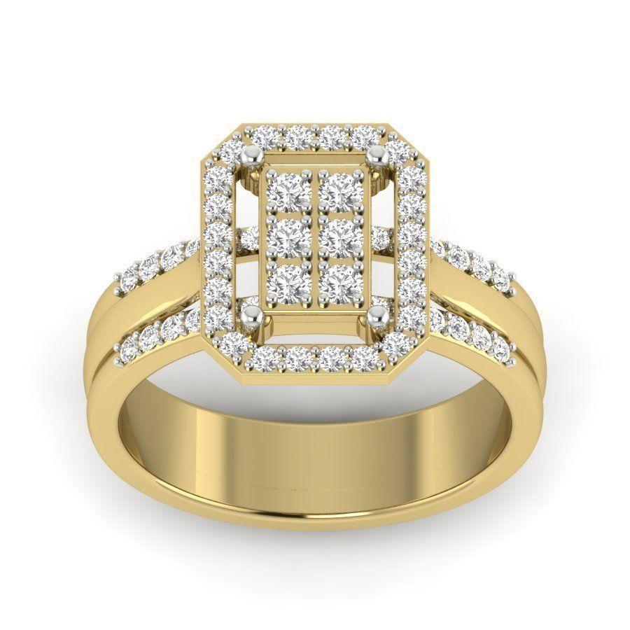 Women ring 3dm render detail 3D print model 3D print model_1