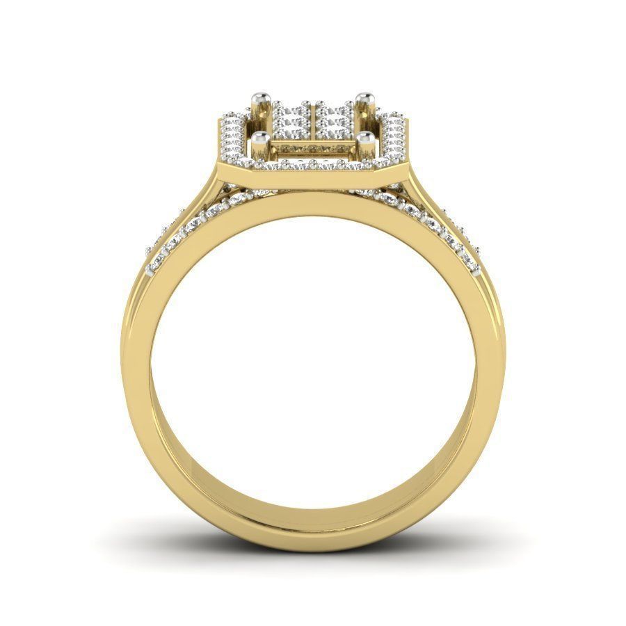 Women ring 3dm render detail 3D print model 3D print model_2