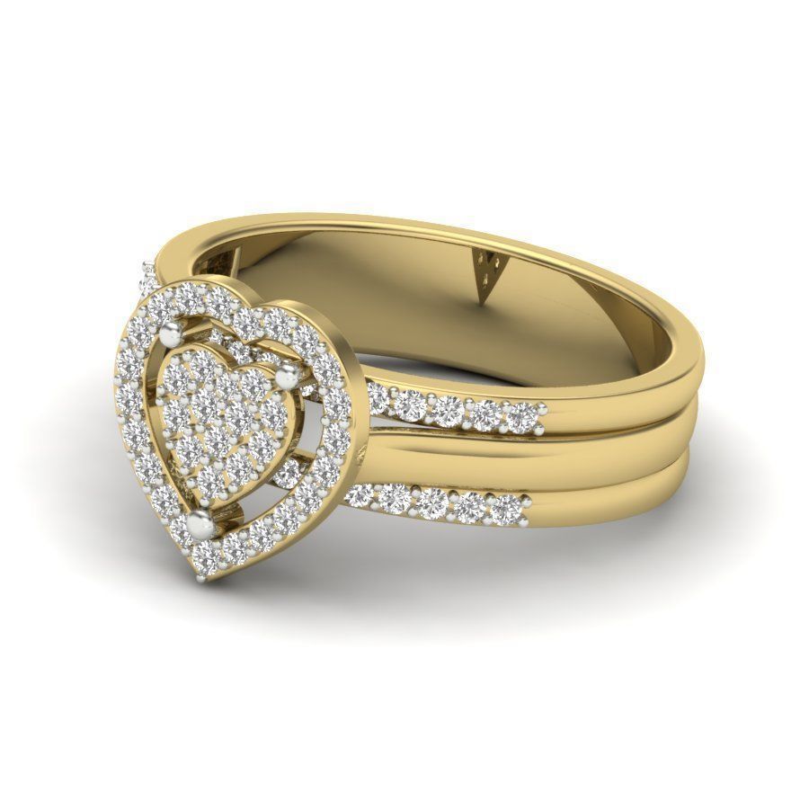 Women ring 3dm render detail 3D print model 3D print model_4