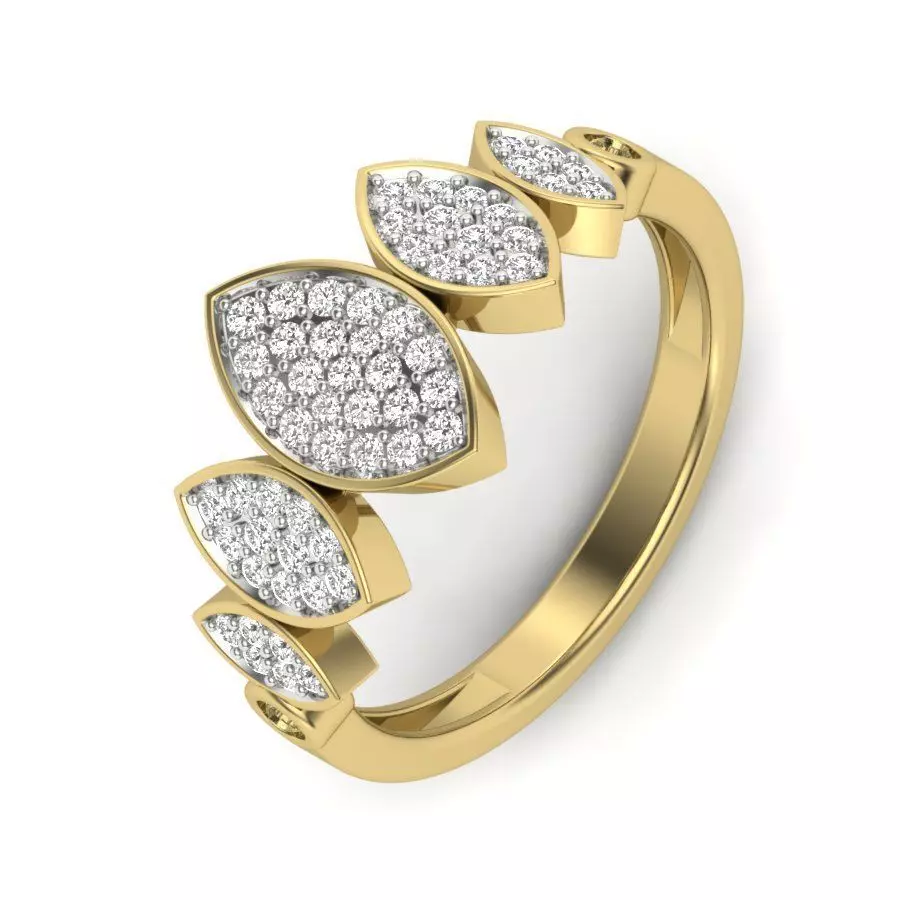 Women ring 3dm render detail 3D print model 3D print model_0